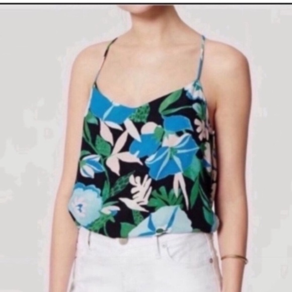 LOFT Tops - Loft Jungle Floral Tank